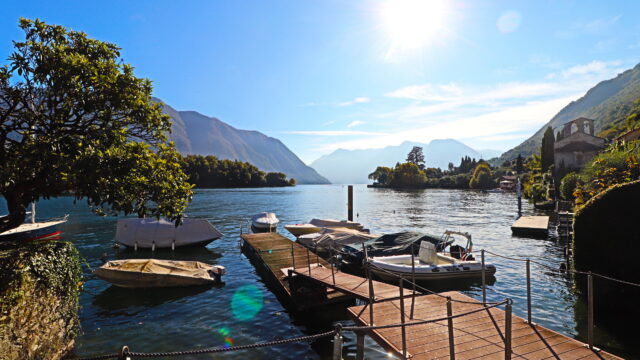 Monolocale direttamene a lago