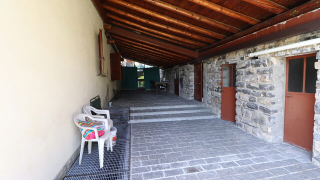 Appartamento con giardino vista lago