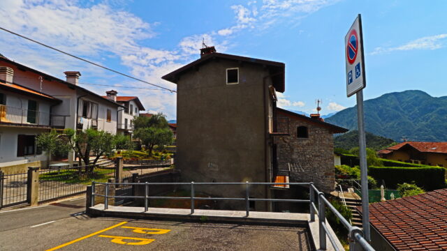 Casa caratteristica vista lago