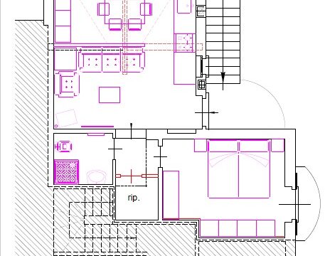 appartamento in villa bifamigliare